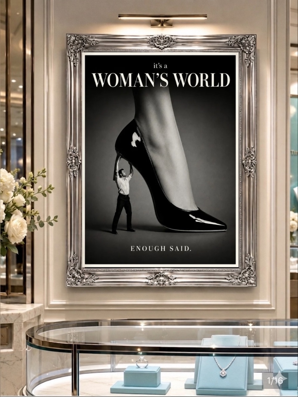 Pick 1 |Fashion Wall Art | Women’s World or Luxe Dog Chic Gallery Wall Prints